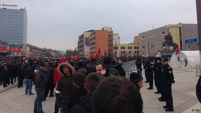 Kosovo: Albaner demonstrierten gegen Regierung