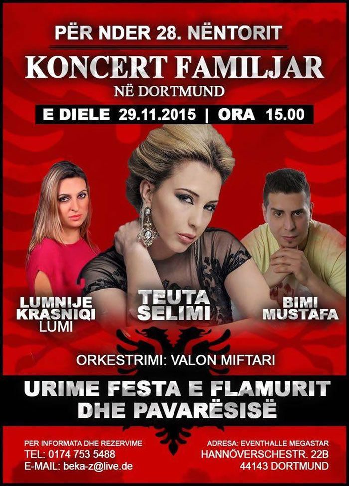 Reklama 8 Koncert Familjar në Dortmund