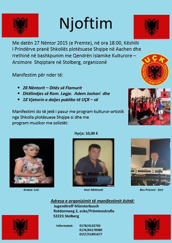 Reklama 7 Manifestimi i 28 Nentorit në Stolberg