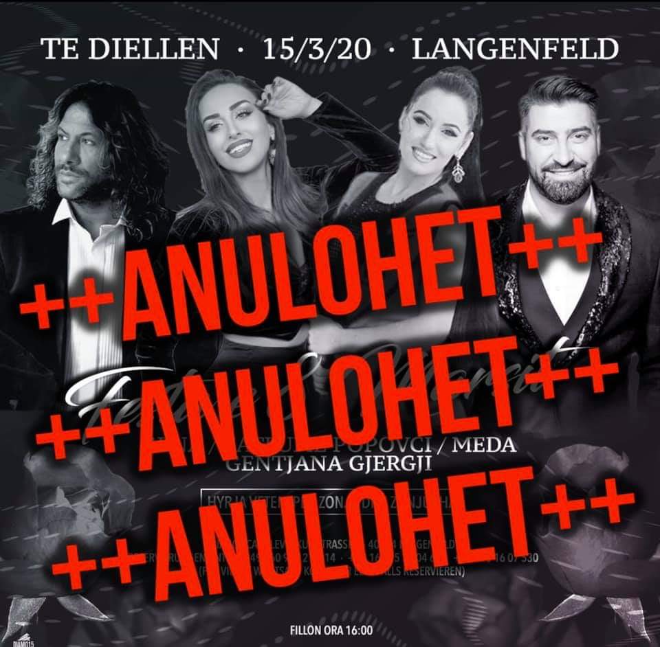 Spektakel me 15 Mars 2020 ne Langenfeld vetem per zonja dhe zonjusha 11